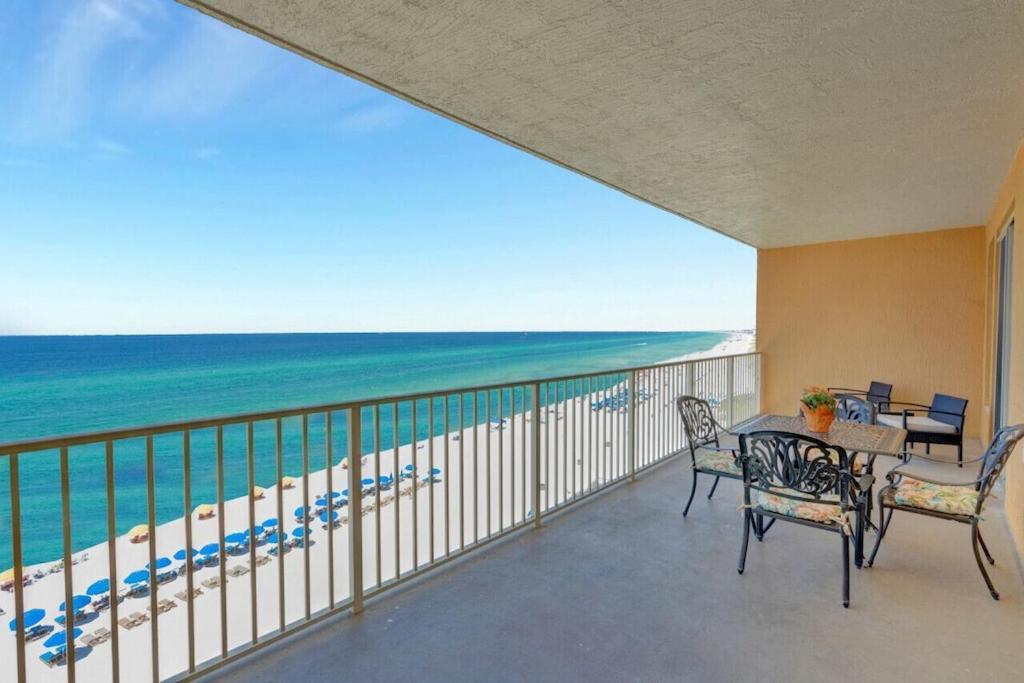 Treasure Island 707 - Gulf Front, Sunset Views, Heated Resort Pool & Hot Tub! Панама-Сити Экстерьер фото