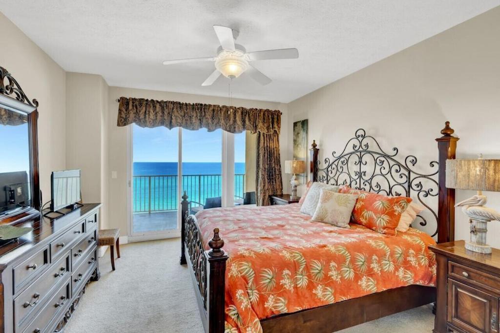 Treasure Island 707 - Gulf Front, Sunset Views, Heated Resort Pool & Hot Tub! Панама-Сити Экстерьер фото