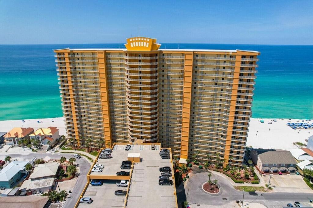 Treasure Island 707 - Gulf Front, Sunset Views, Heated Resort Pool & Hot Tub! Панама-Сити Экстерьер фото