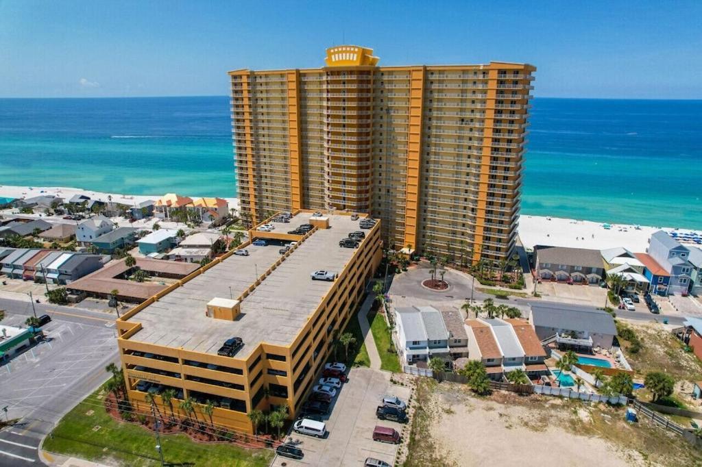Treasure Island 707 - Gulf Front, Sunset Views, Heated Resort Pool & Hot Tub! Панама-Сити Экстерьер фото